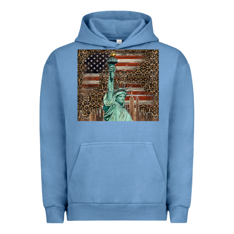 Statue Of Liberty Tumbler Urban Hoodie by BarkalooDesign | Teevron