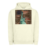 Pigment Pistachio statue of liberty tumbler Urban Hoodie - BarkalooDesign