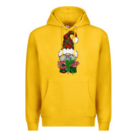 Lemon Christmas Gnome With Candy Premium Hoodie - BundleAndBundleShop