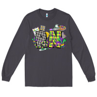 Smoke registered nurse mardi gras Long Sleeve Tee - CowGirlArtShop