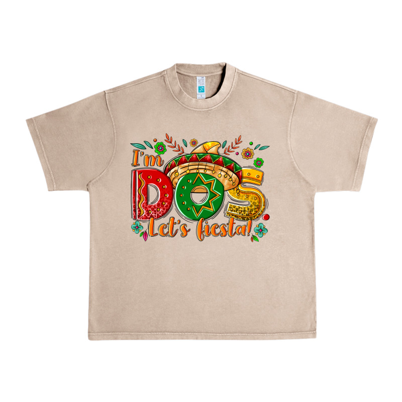 I'm Dos Let's Fiesta Urban Heavy Tee by NancyCooperArtShop | Teevron