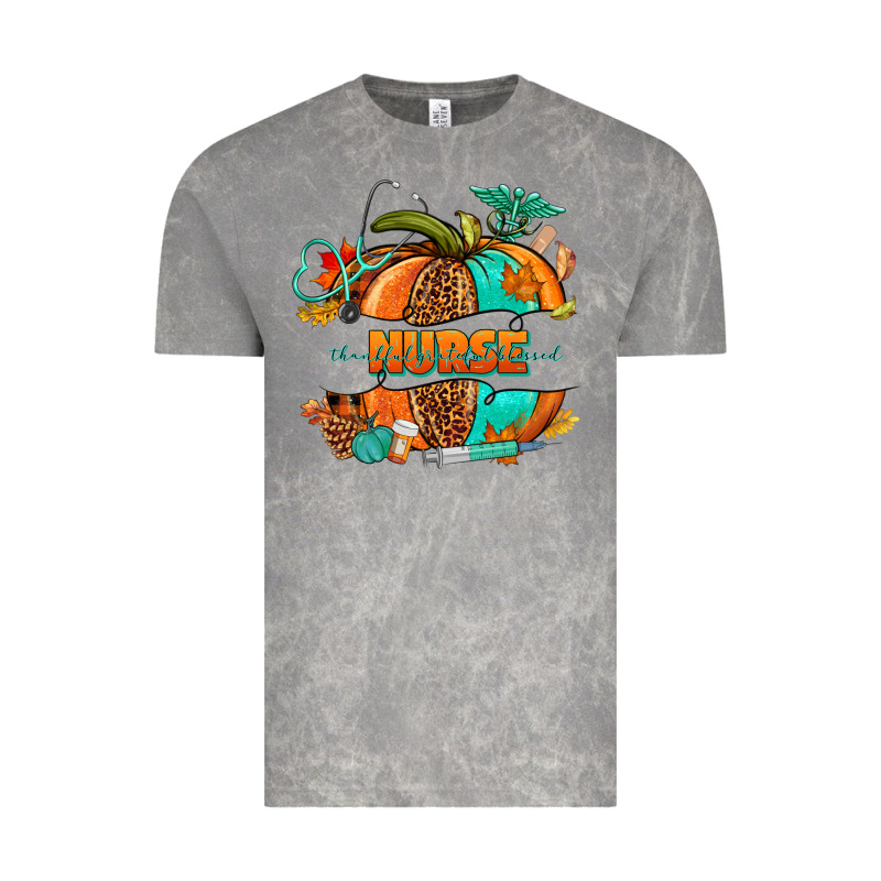 Pumpkin Nurse Vintage Tee by NancyCooperArtShop | Teevron
