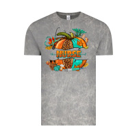 Cloud Rock pumpkin nurse Vintage Tee - NancyCooperArtShop