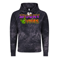 Cloud Black Spooky vibes Vintage Hoodie - NancyCooperArtShop