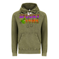 Vintage Olive Spooky vibes Vintage Hoodie - NancyCooperArtShop