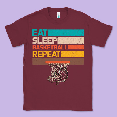 Eat Sleep Basketball Repeat Classic Tee Designed By Bettercallsaul
