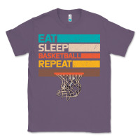 Lavender Eat Sleep Basketball Repeat Classic Tee - Bettercallsaul