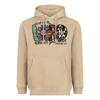 Mushroom trust in the lord with all your heart Heavyweight Hoodie - SublimationCraftShop
