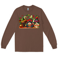 Chestnut cinco de mayo gnomes Long Sleeve Tee - CowGirlArtShop