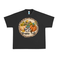 Pigment Black Happy Fall Urban Heavy Tee - texasbilliewilder