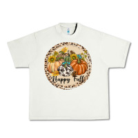 Pistachio Happy Fall Urban Heavy Tee - texasbilliewilder