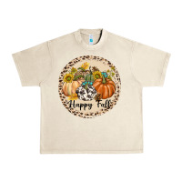 Sandshell Happy Fall Urban Heavy Tee - texasbilliewilder