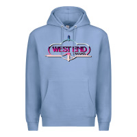 Colony Blue west end records Premium Hoodie - tuanDangUi