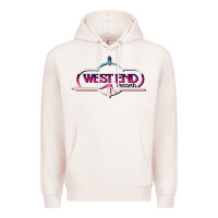 Pale Pink west end records Premium Hoodie - tuanDangUi