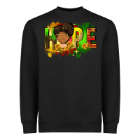 Black Hope Juneteenth Heavyweight Sweatshirt - FaDigitalArtStudio