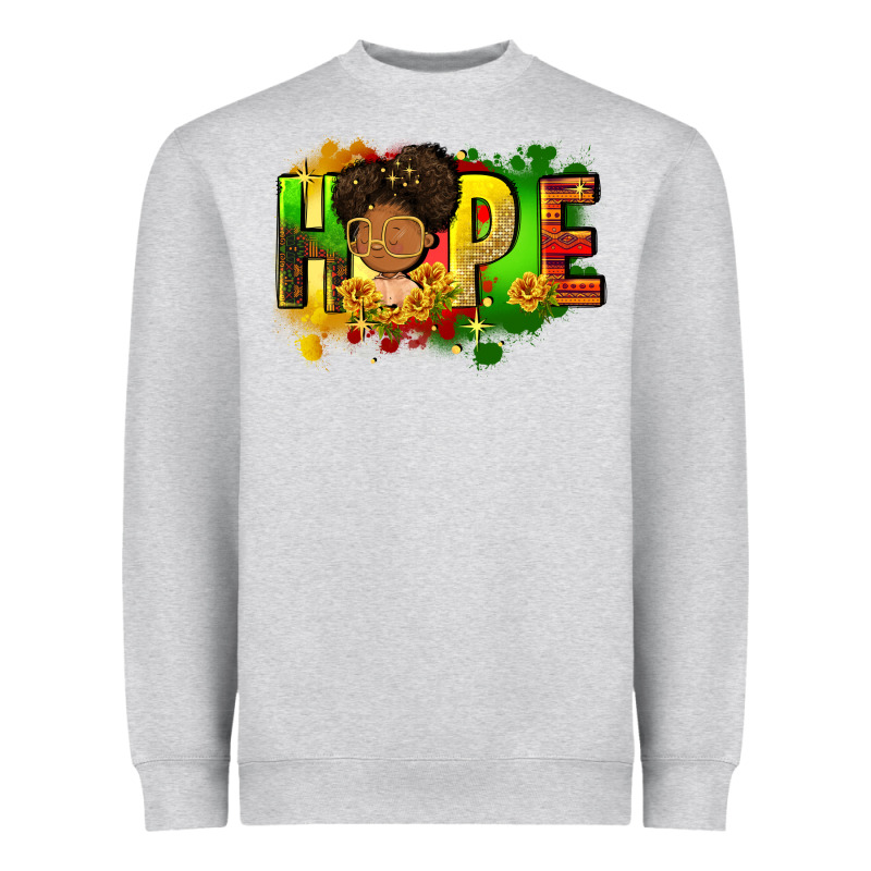 Hope Juneteenth Heavyweight Sweatshirt by FaDigitalArtStudio | Teevron