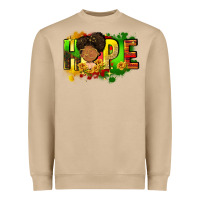 Mushroom Hope Juneteenth Heavyweight Sweatshirt - FaDigitalArtStudio