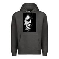 Charcoal Heather michael, myers, halloween Premium Hoodie - tuanDangUi