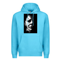 Ocean Blue michael, myers, halloween Premium Hoodie - tuanDangUi