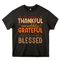 Asphalt so very thankful incredibly grateful unbelievably Heavy Core Tee - MaliasSmallBusiness