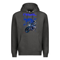 Charcoal Heather cmx 1100 rebel custom Premium Hoodie - tuanDangUi