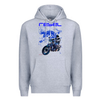 Heather Grey cmx 1100 rebel custom Premium Hoodie - tuanDangUi