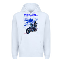 White cmx 1100 rebel custom Premium Hoodie - tuanDangUi