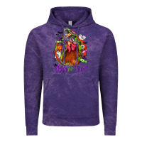 Cloud Purple Chick or treat Halloween Vintage Hoodie - NancyCooperArtShop