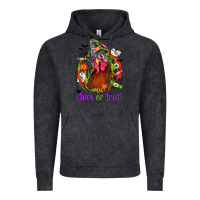 Vintage Black Chick or treat Halloween Vintage Hoodie - NancyCooperArtShop