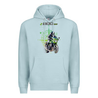 Blue Mist kawa cafe racer z 9 rs 900 Premium Hoodie - tuanDangUi