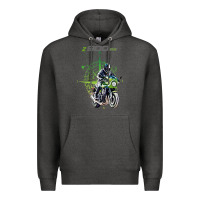 Charcoal Heather kawa cafe racer z 9 rs 900 Premium Hoodie - tuanDangUi