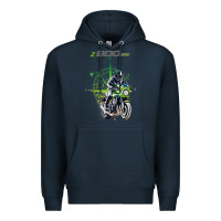 Navy kawa cafe racer z 9 rs 900 Premium Hoodie - tuanDangUi