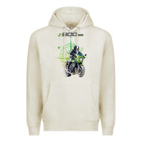 Oatmeal Heather kawa cafe racer z 9 rs 900 Premium Hoodie - tuanDangUi
