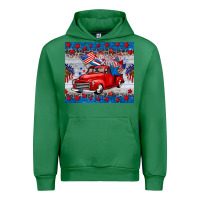 Emerald american truck 4th of july tumbler Urban Hoodie - BarkalooDesign