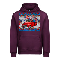 Mauve Wine american truck 4th of july tumbler Urban Hoodie - BarkalooDesign