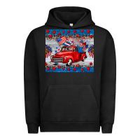 Pigment Black american truck 4th of july tumbler Urban Hoodie - BarkalooDesign