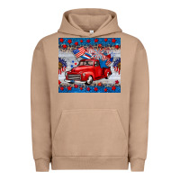 Pigment Burro american truck 4th of july tumbler Urban Hoodie - BarkalooDesign