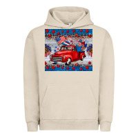 Pigment French Oak american truck 4th of july tumbler Urban Hoodie - BarkalooDesign