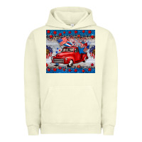 Pigment Pistachio american truck 4th of july tumbler Urban Hoodie - BarkalooDesign