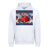 White american truck 4th of july tumbler Urban Hoodie - BarkalooDesign