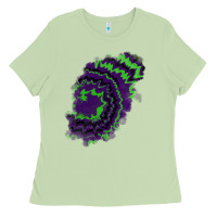 Matcha tie dye patch Ladies Tee - RanaPortraitStore