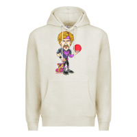 Oatmeal Heather ben stiller   white goodman Premium Hoodie - tuanDangUi