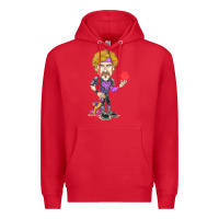 Red ben stiller   white goodman Premium Hoodie - tuanDangUi