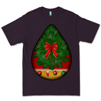 Plum christmas teardrop Premium Tee - BundleAndBundleShop