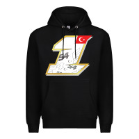 Black toprak razgatlioglu race number 1 2022 white Premium Hoodie - tuanDangUi