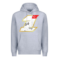 Heather Grey toprak razgatlioglu race number 1 2022 white Premium Hoodie - tuanDangUi