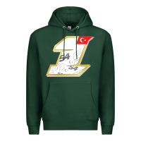 Sports Green toprak razgatlioglu race number 1 2022 white Premium Hoodie - tuanDangUi