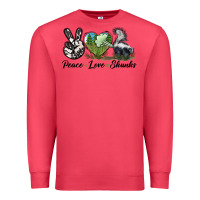 Cardinal Peace Love Skunks Premium Sweatshirt - LillyAllenDesigns