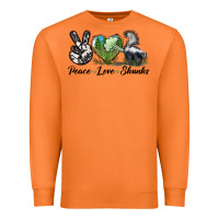 Carrot Peace Love Skunks Premium Sweatshirt - LillyAllenDesigns