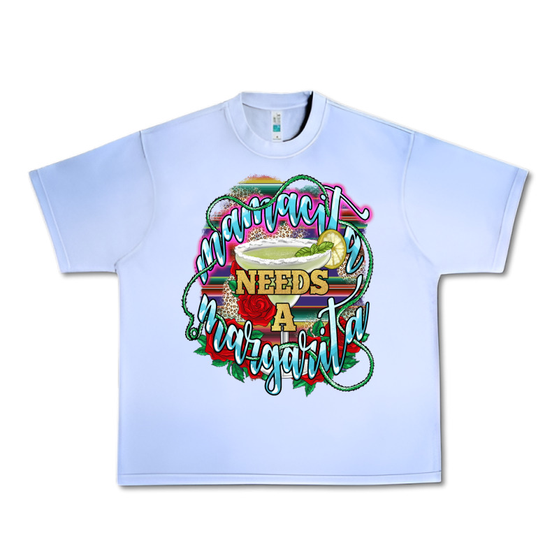 Mamacita Needs A Margarita Urban Heavy Tee by NancyCooperArtShop | Teevron